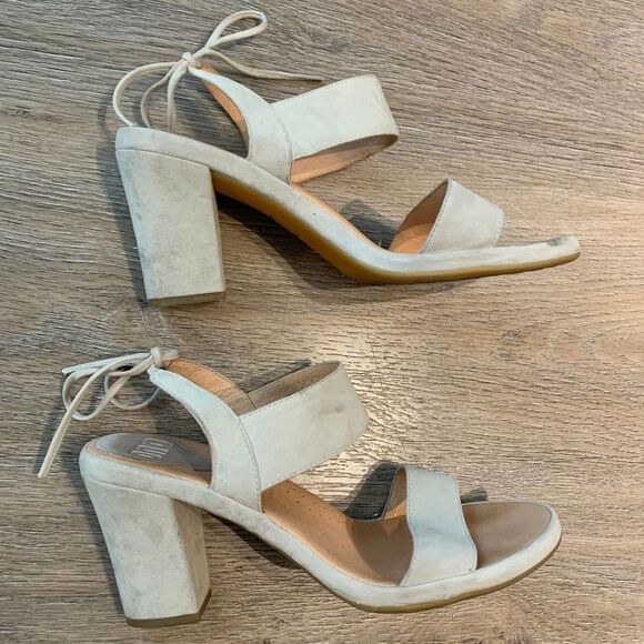 ONO ebba  sandals genuine leather gray sz 10 m womens - Picture 1 of 10